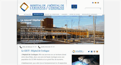 Desktop Screenshot of hcerdanya.eu